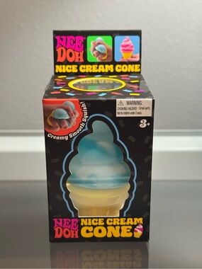 SHIPS TODAY! Needoh Nice Dream Cone
Squishy Squeezy Fidget Toy Ice cream New
